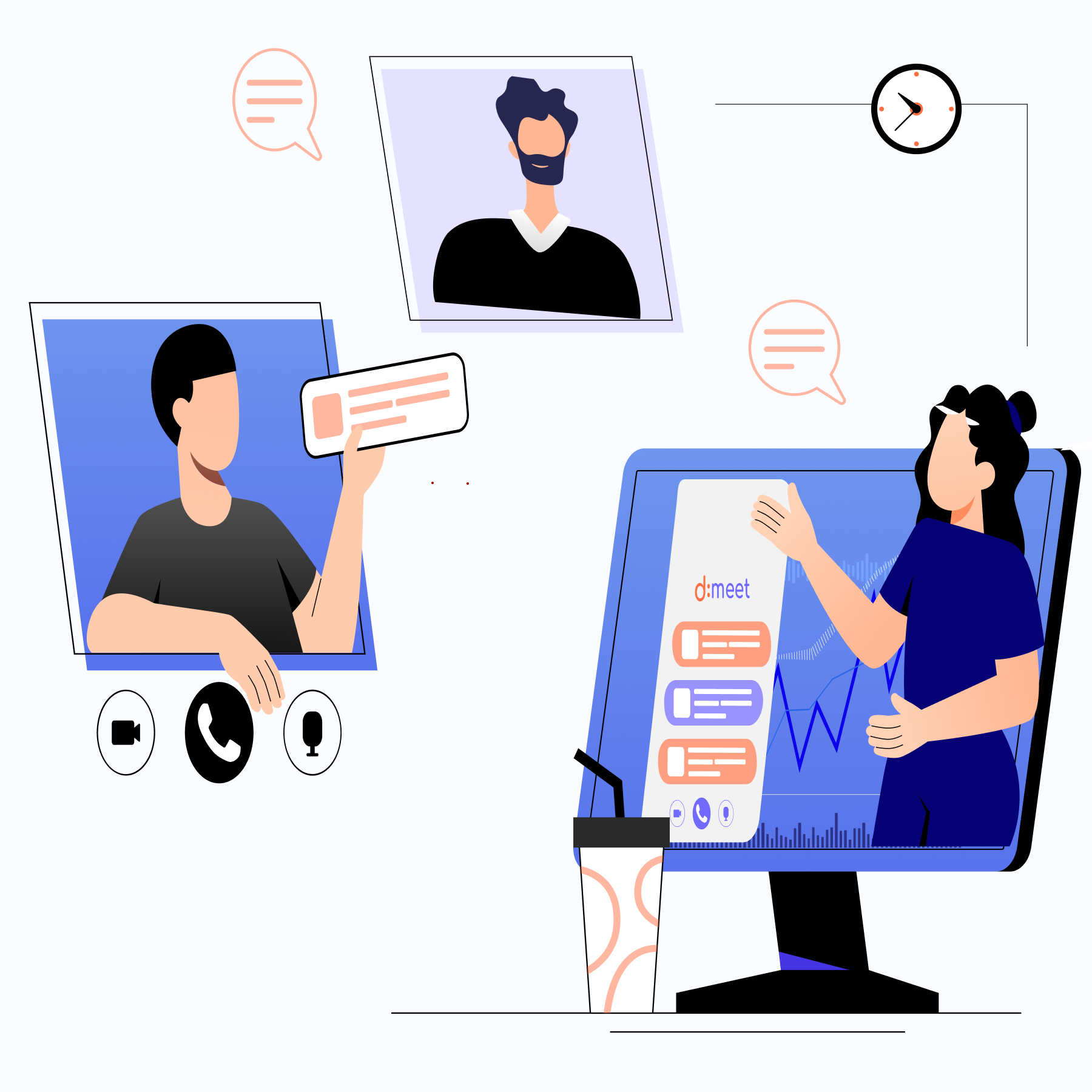 Большое обновление D-Meet для сложных голосований